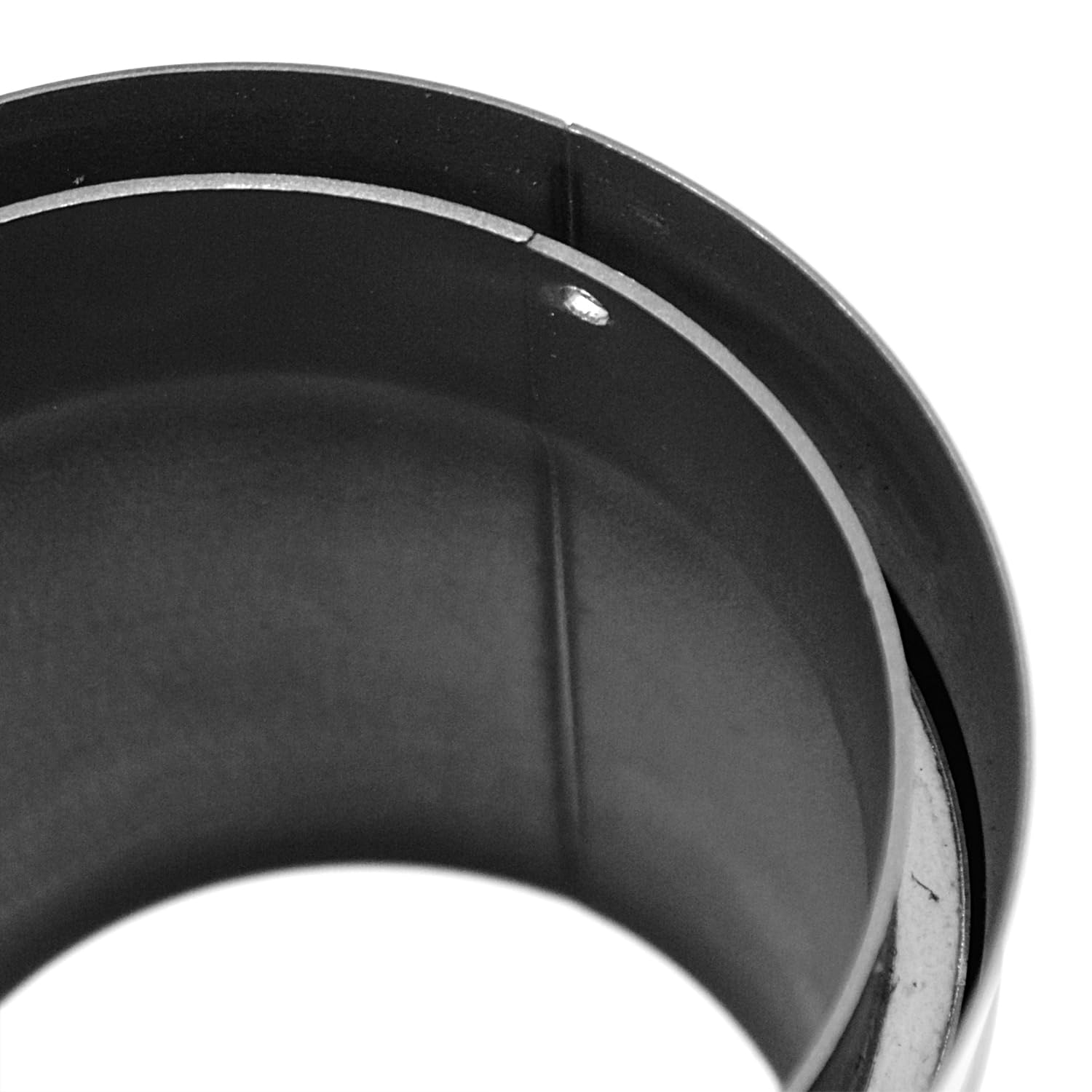 raik Rauchrohr/Ofenrohr Izoker Doppelwandig mit Isolierung Durchmesser 150 mm Länge 250 mm Stahlblech Schwarz SH30005013-sw