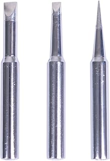 3 PCS Replacement for ST3 ST4 ST7 Soldering Iron Tip Set for Weller WLC100, SPG40, SP40L, SP40N, SP40NUS, SP40NKUS, WP25, WP30, WP35