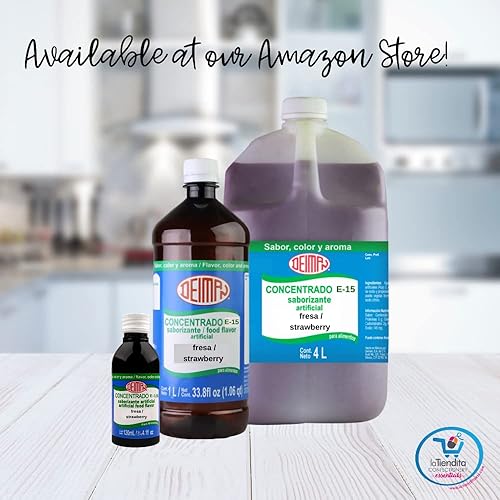Miniatura 8 de Deiman Sabor artificial de fresa E-15 C (33.8 fl oz)