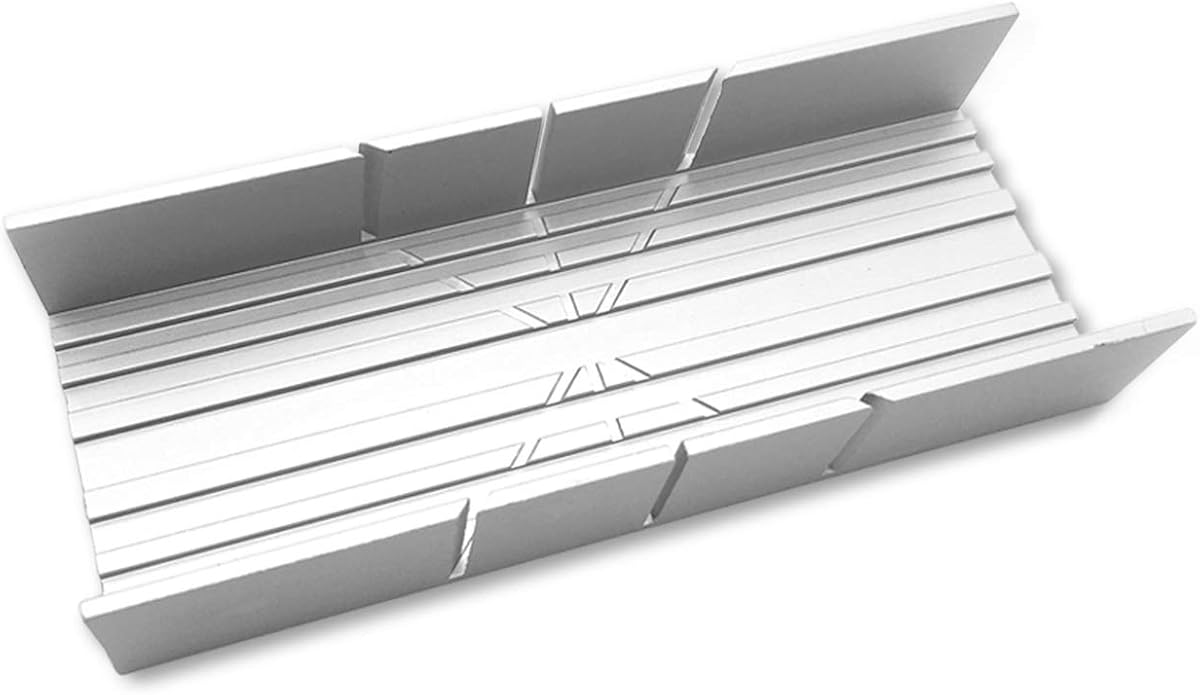 SMB Precision Metal Mitre Box for Hobby and Crafts (1/4/10/25/100) (1)