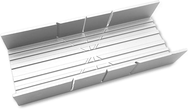 SMB Precision Metal Mitre Box for Hobby and Crafts 1/4/10/25/100 1