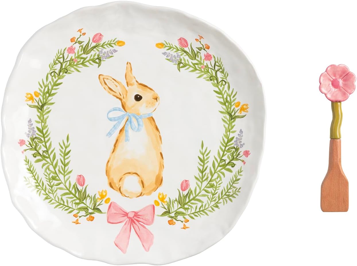 Mud Pie Easter Sweets Platter Set