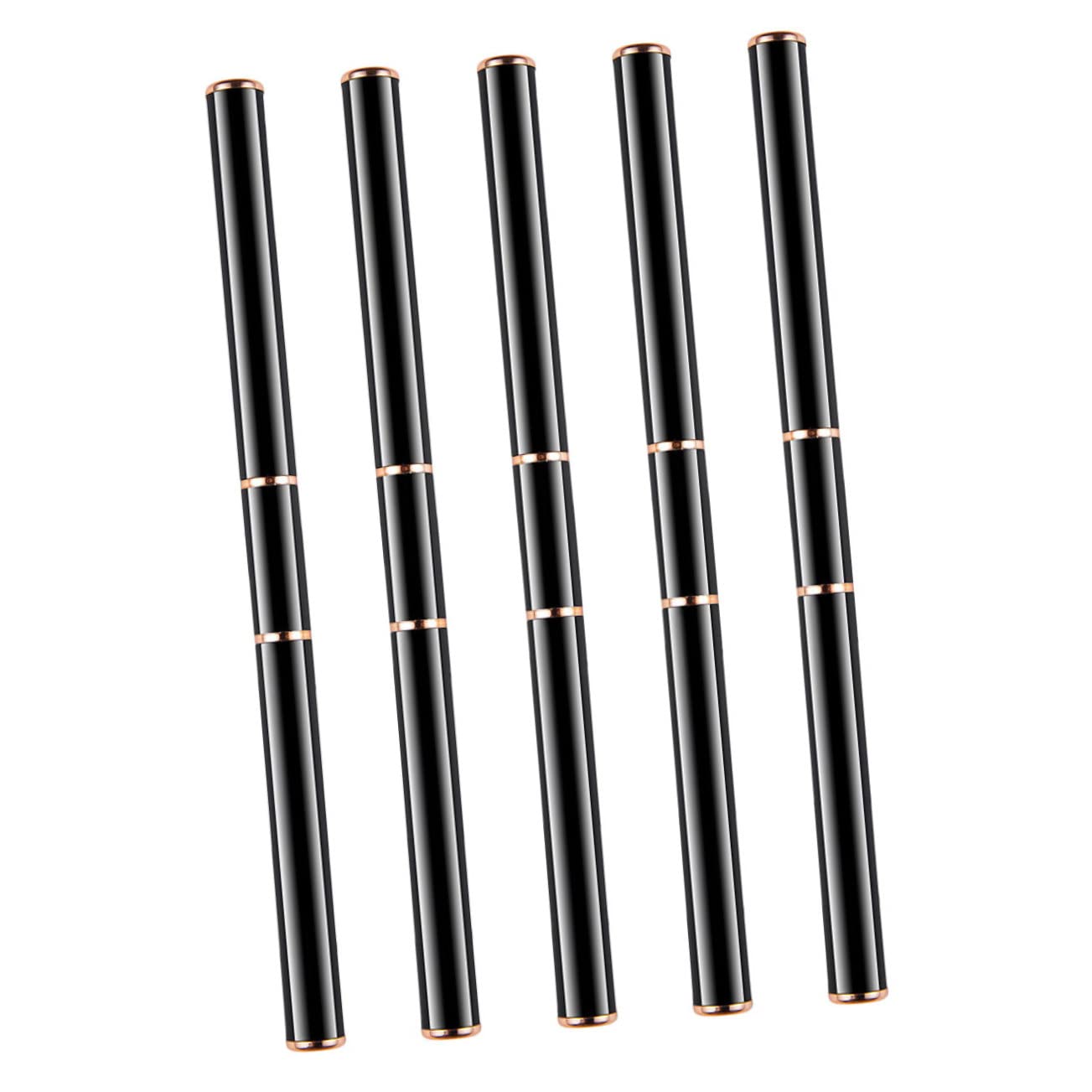 10pcs Nail Art Liner Brush Dual- Nail Drawing Pens for Designs Portable for Home and Salon Use Finish