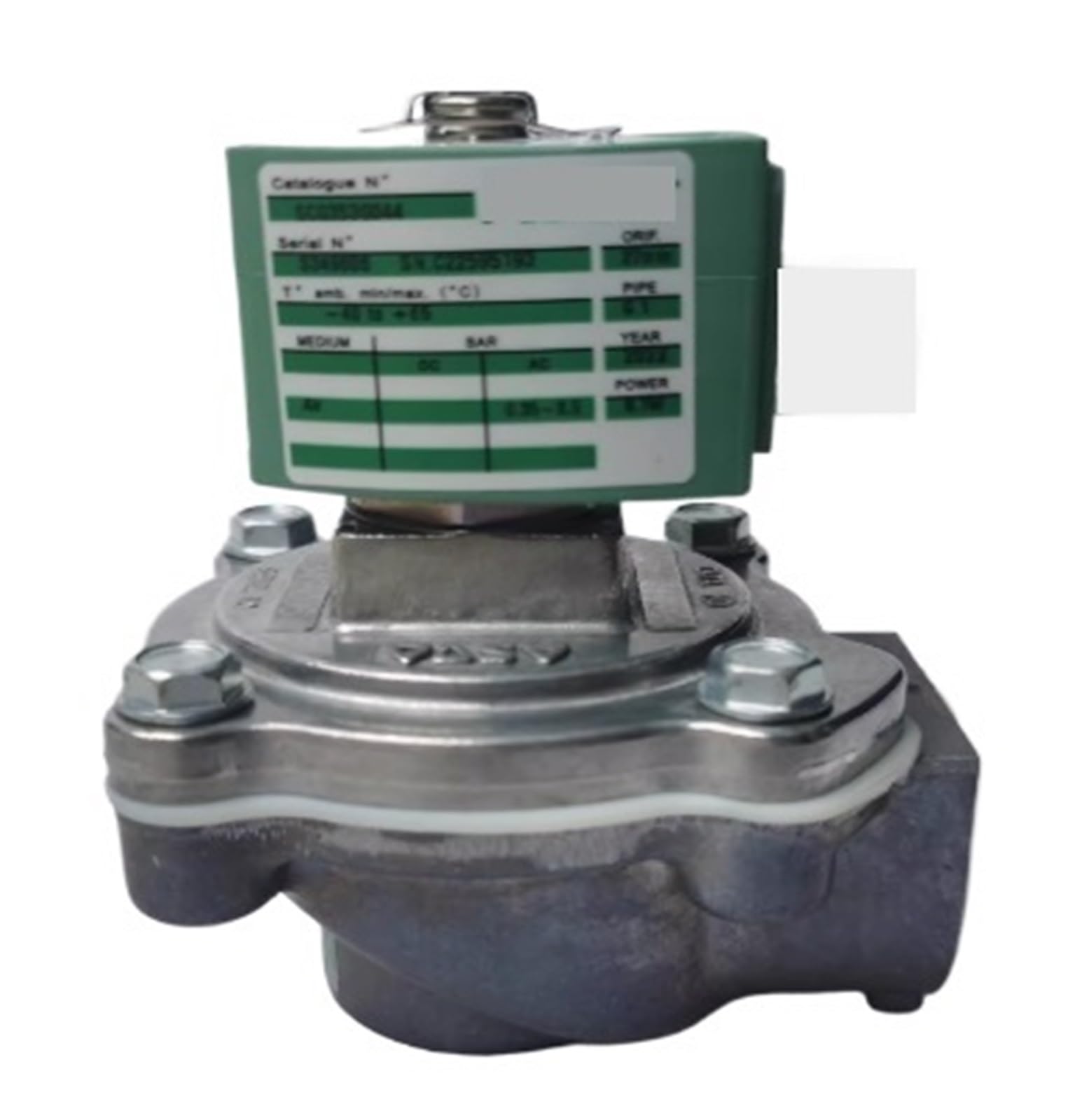 Rechtwinkliges elektromagnetisches Impulsventil SCG353A G044 047 05110228732 Membranventil(SCR353G060 24V)