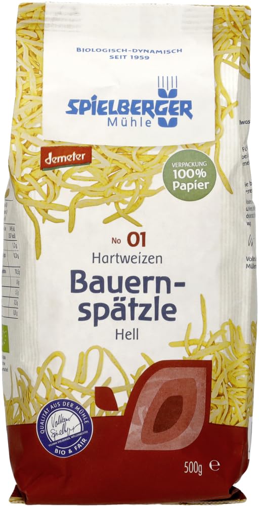 Bauernspätzle, demeter 18 x 500 g