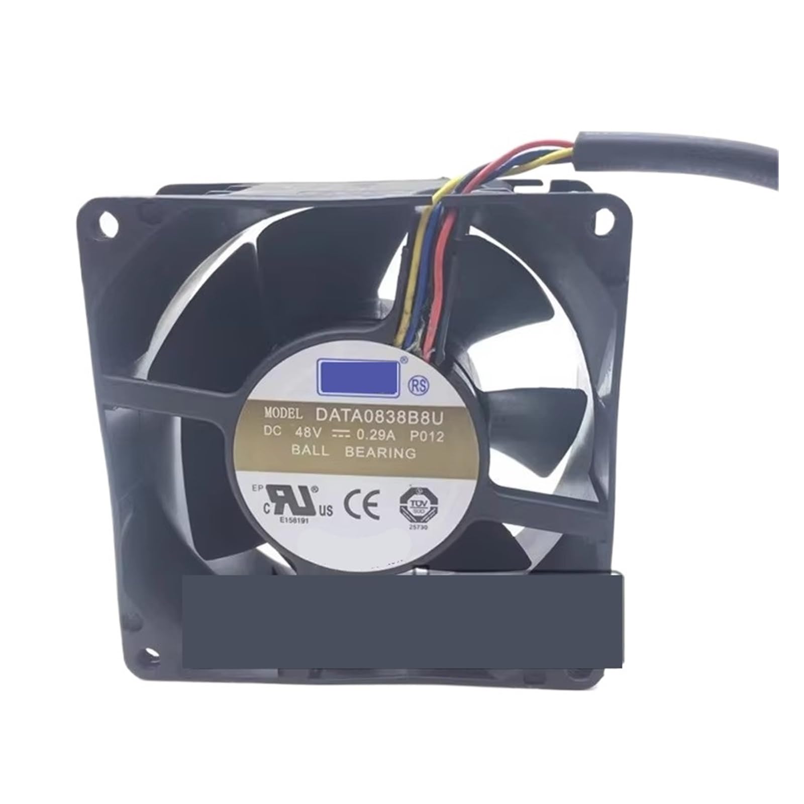 DATA0838B8U 80 * 80 * 38MM 8CM 48V 0.29A 4-wire Cooling fan(4wire B3)
