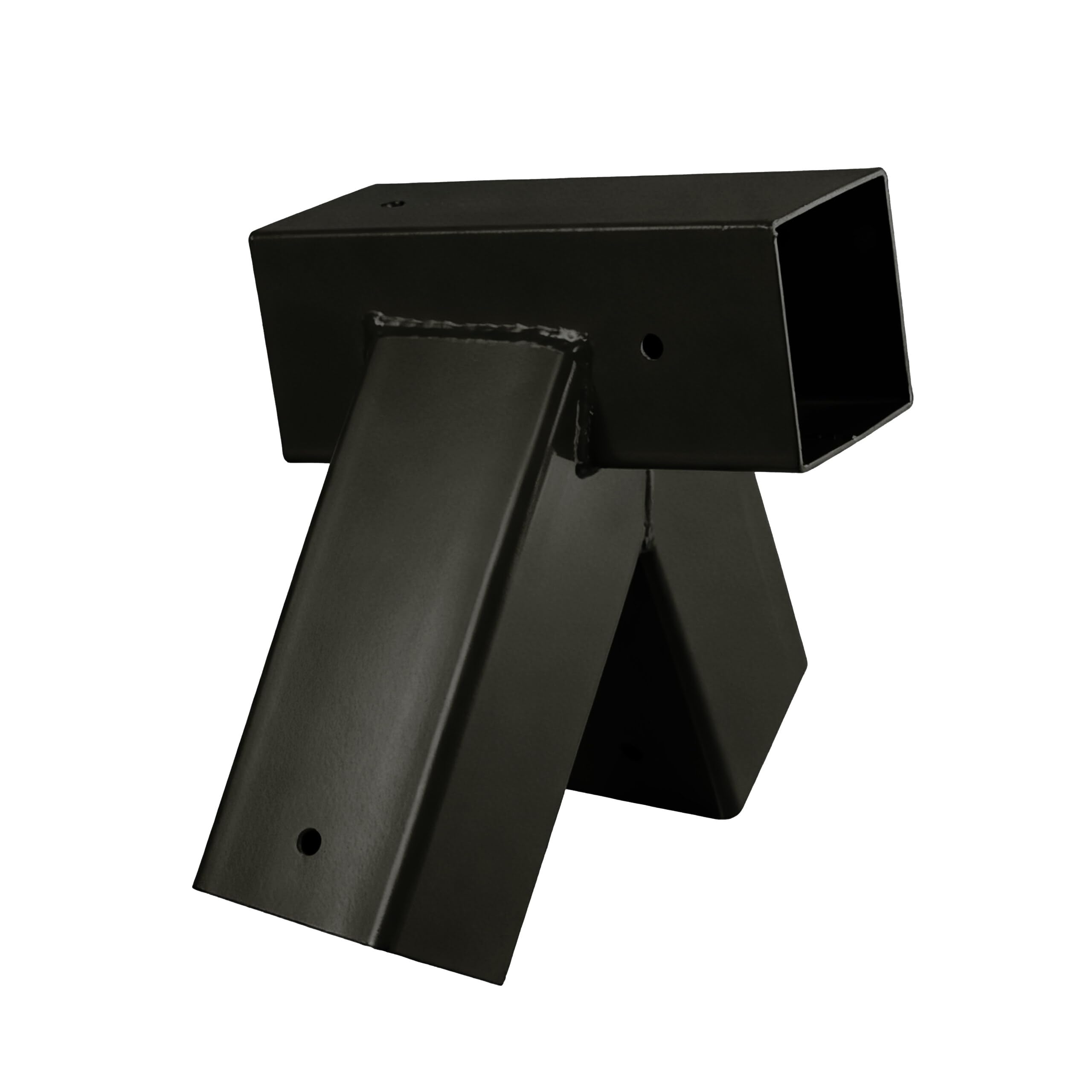 Relaxdays Conector para Columpio en A, 100°, para Madera 90x90 mm, Acero Recubierto, Negro, 19x27x19 cm