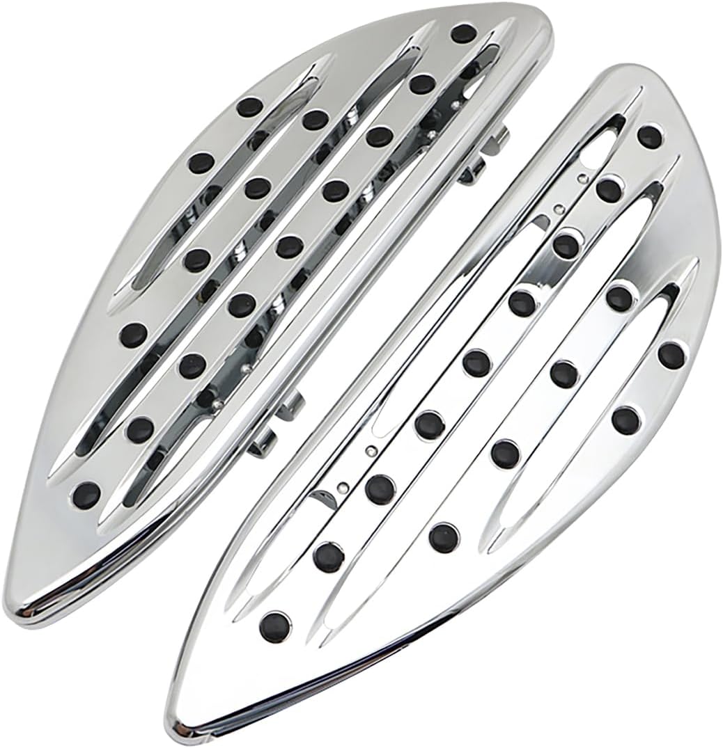 Motorcycle Front Rider Footboard Floorboard for Harley Touring Road Glide Electra Street Glide 1986-2017 Softail FL 1986-2017 Dyna Switchback FLD 2012-2016