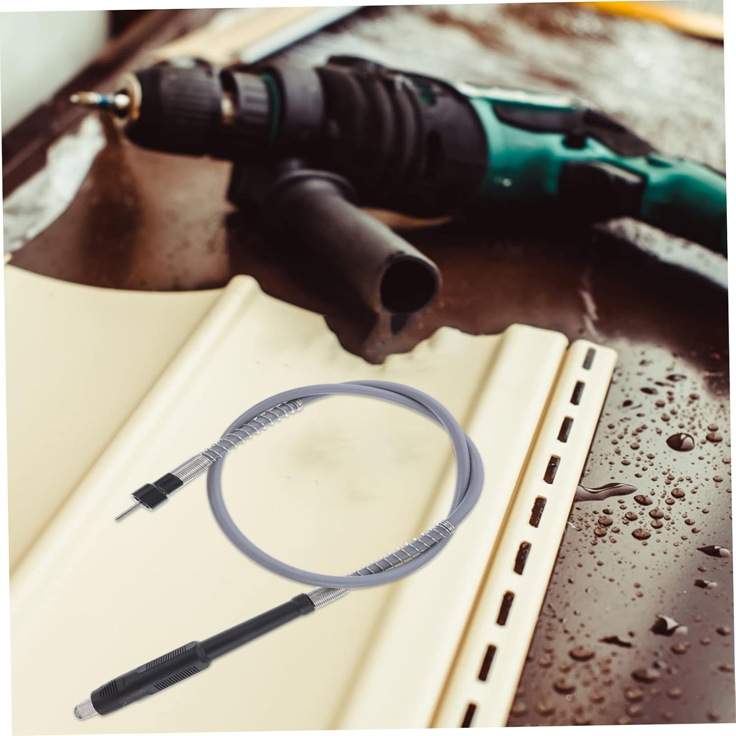 Gadpiparty 237g Electric Drill Flexible Shaft Flex Shaft Adapter for Rotary Tool Sturdy Extension Cord