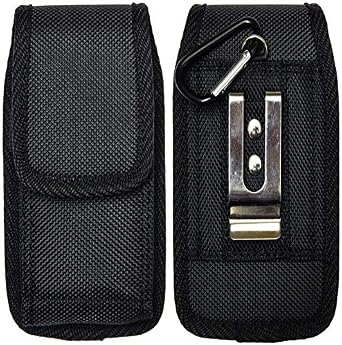 Classic Pouch with Belt Clip for Dexcom G6 G7 Receiver Vertical2/BLACK