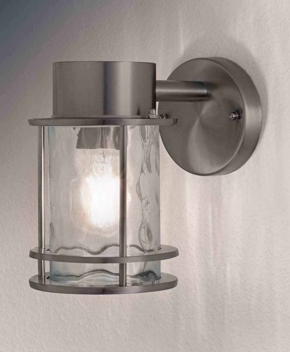 OSRAM LED zewnętrzna lampa ścienna, stal, słupek 240 V