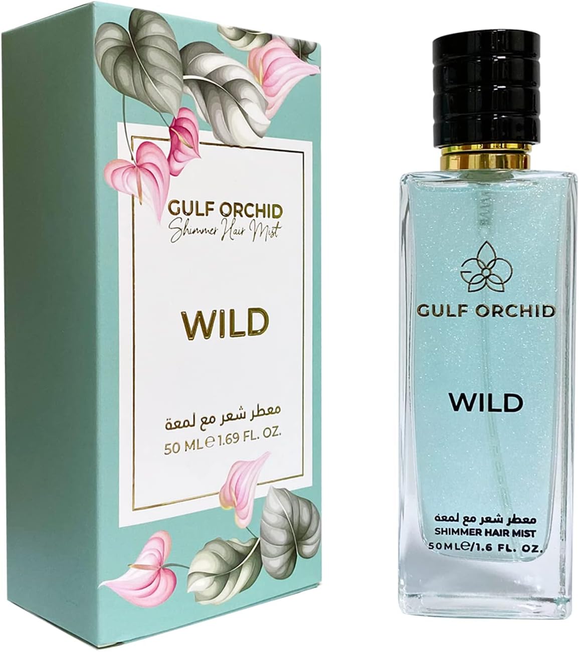 Gulf Orchid Shimmer Hair Mist for Her - 50 ml (Wild)
