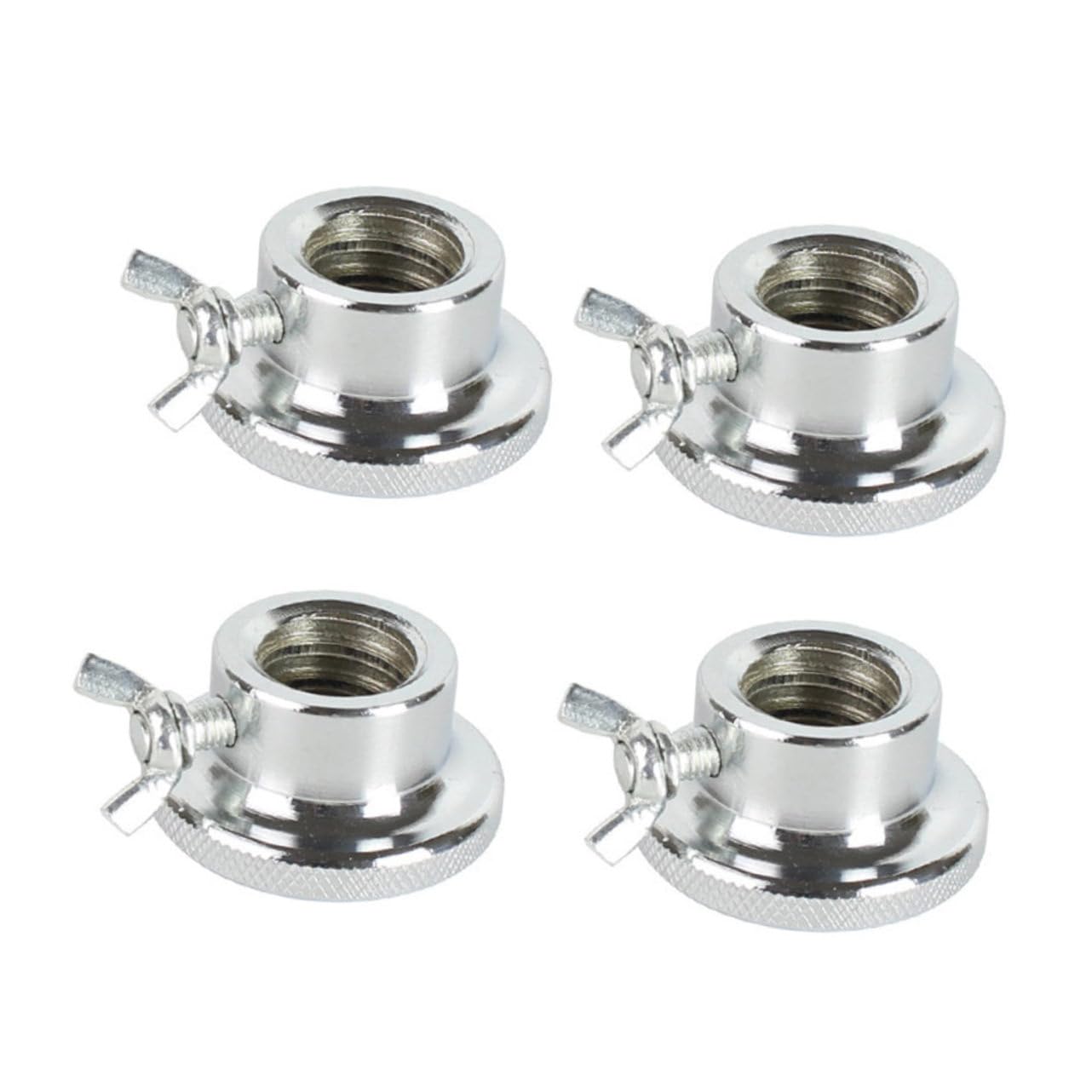 Cabilock 4 Pack Barbell Lock Collars Dumbbell Nuts Collars for Barbells Anti-Slip Nut for Weight Lifting