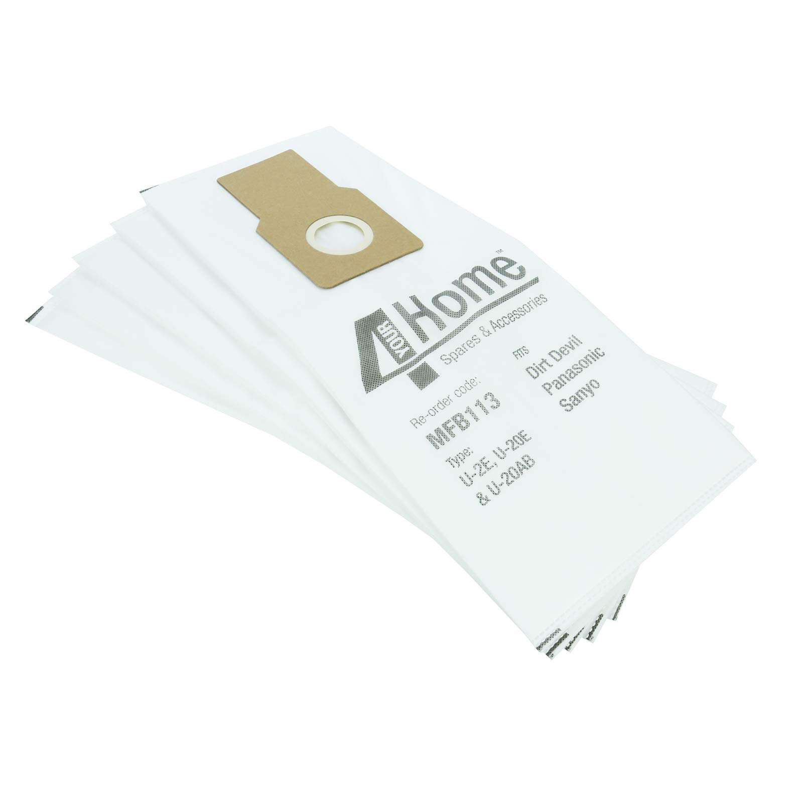 First4sparesfor Sanyo Performax & SC Series Vacuum Cleaner Microfibre Hoover Bags 5 Pack