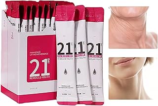 Essência do Pescoço,21dias Essence Skin Care | pescoço para a maioria dos tipos pele mulheres e homens, pele brilhante e radiante e melhora as linhas finas do pescoço Ming chen