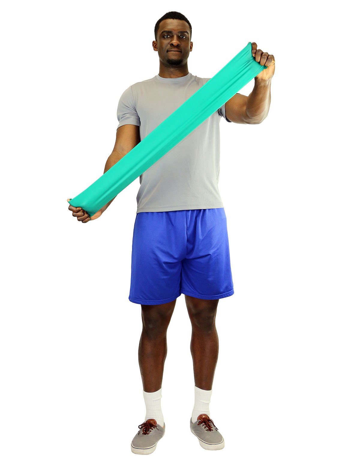 Cando W58513 Banda Entrenamiento, 46 M, Verde/Moderada