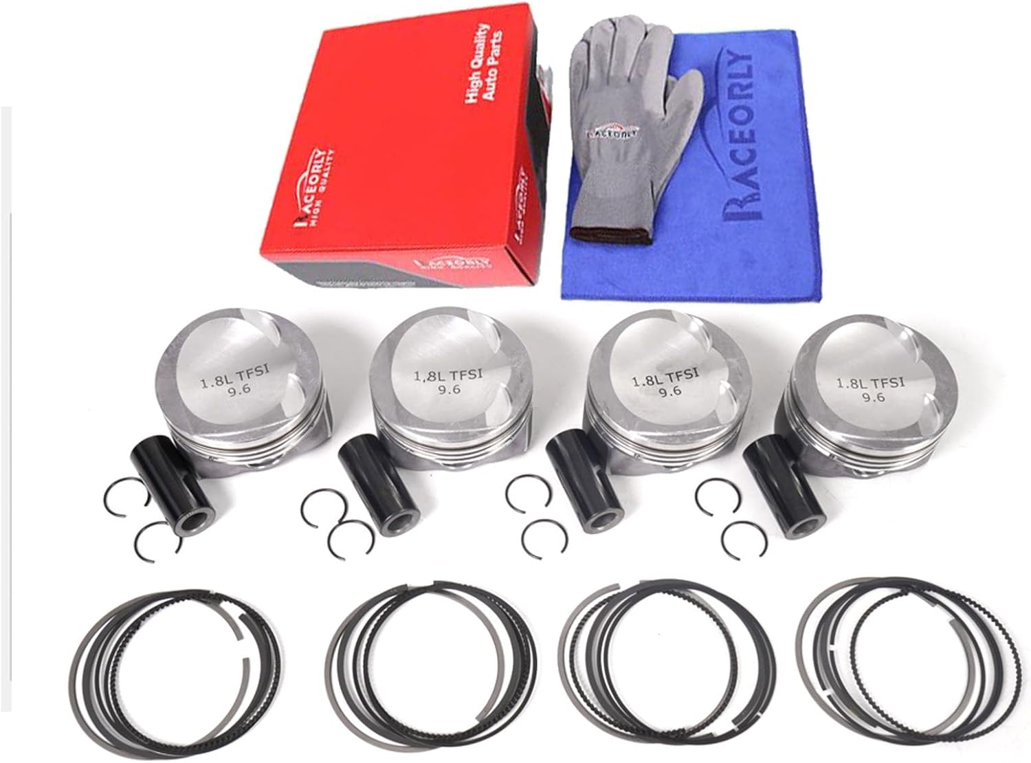 Pistons &Rings STD Φ82.5mm Φ21mm For 2.0 AUDI A4 Q5 VW GTI CDN CCZ CCTA Replace# 06J107065AH