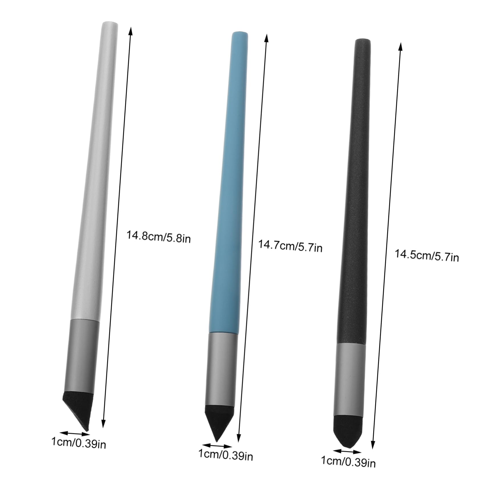 Hohopeti Oil Pastel Blending Pen Set 3pc Sponge Pens 1pc Scraper for Sketching Watercolor Oil Painting Drawing Tools