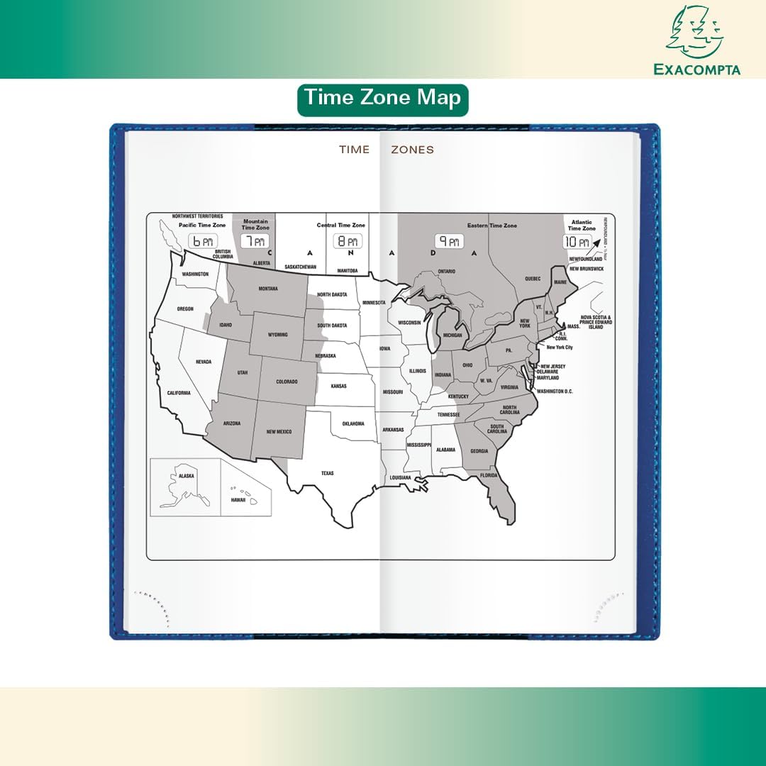 Exacompta 2026 Refill For "Space 17" Calendar Year Weekly/Monthly Planner Organizer - 12 Months (Jan. to Dec.) - 3 1/2" x 6 3/4"- Appointment Journal for Business, School, and Life