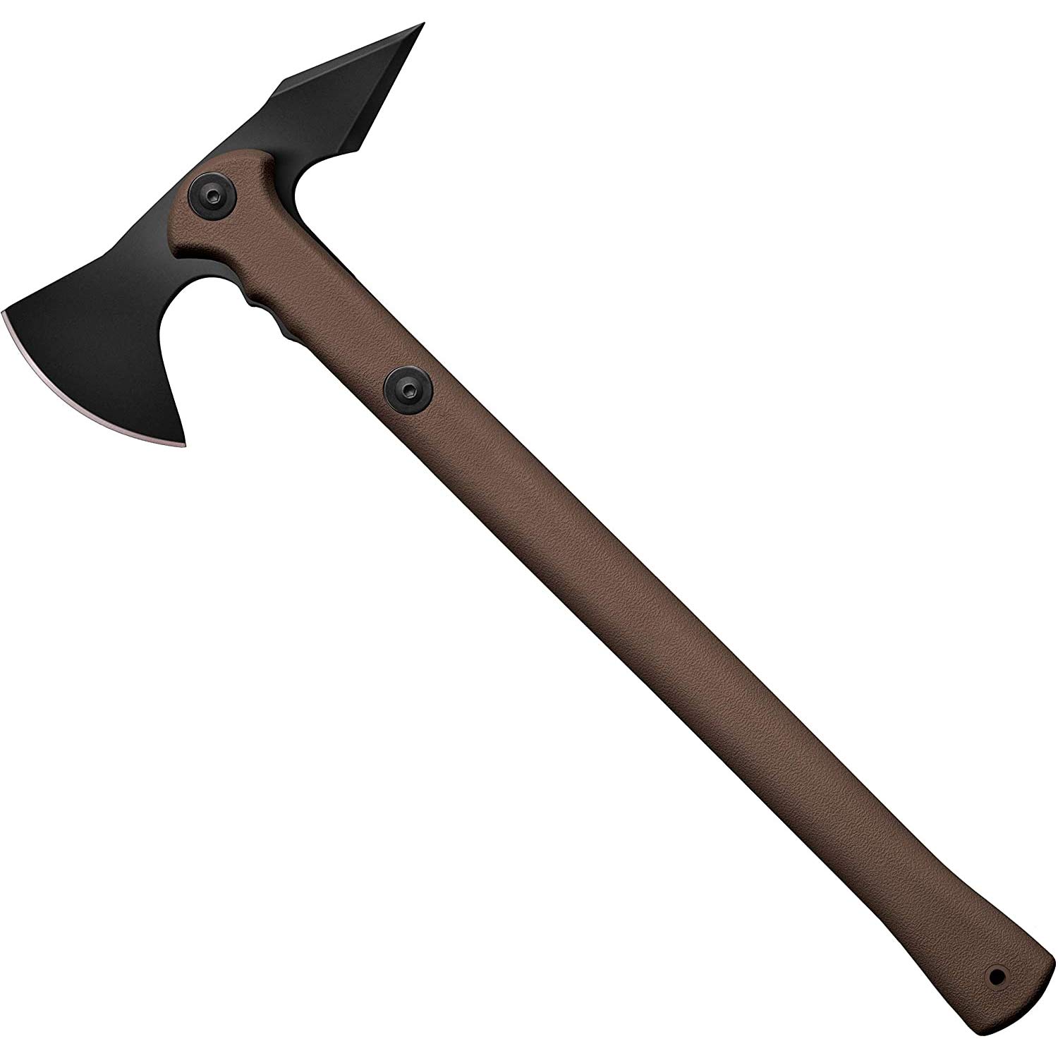 Cold Steel Trench Hawk Tomahawk, Dark Earth, Durable Secure-Ex Sheath