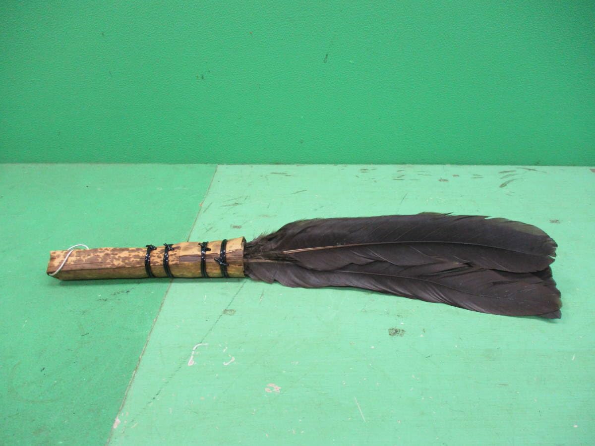 羽箒 茶道具 紙箱 鳥 羽根 茶の湯 お茶道具 お点前 手習い 羽箒 茶道具