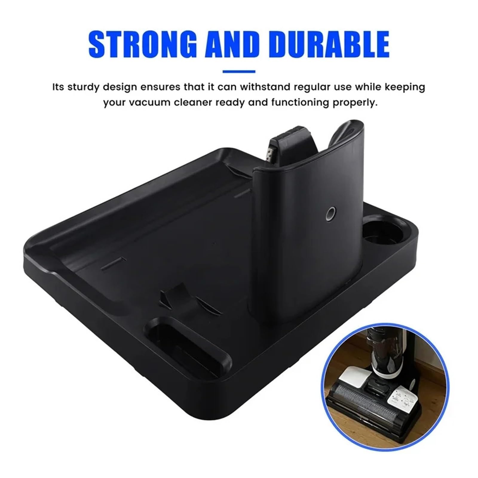 Zapasowa ładowarka bazowa, kompatybilna z odkurzaczem Tineco Floor ONE S7 Pro, stacja dokująca do odkurzacza na mokro i sucho(Charging Base 1PC)