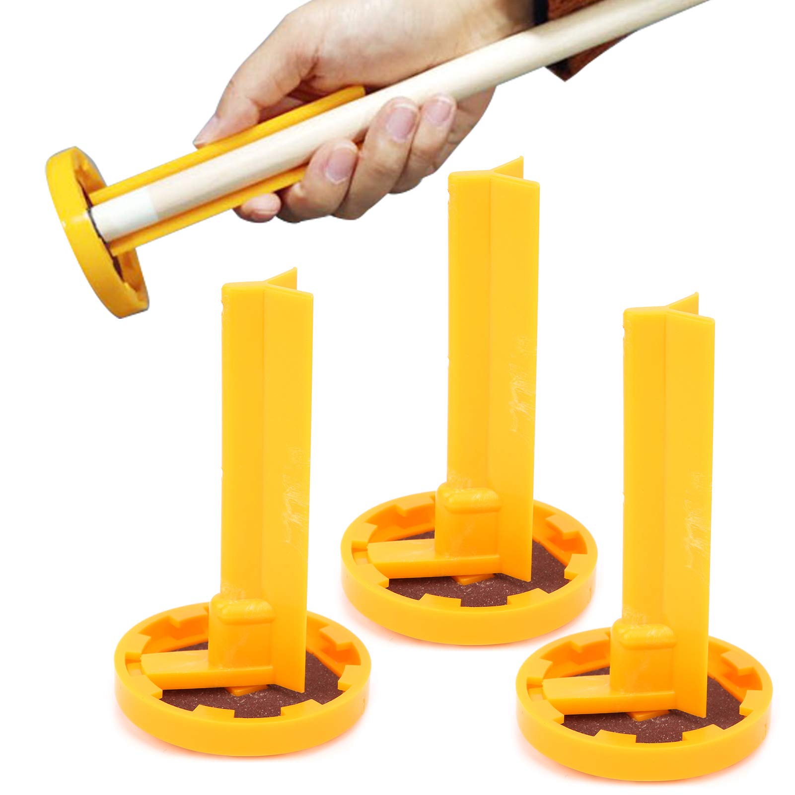 Vefungyan Kit Riparazione Stecca Da Biliardo – 11 In 1 Con 20 Punte E 5 Gessetti, Portatile, Punta 13mm