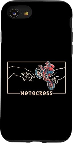 Vista 31 de iPhone 12 mini Michelangelo Creation of Adam Motocross Supermoto Motocross Case