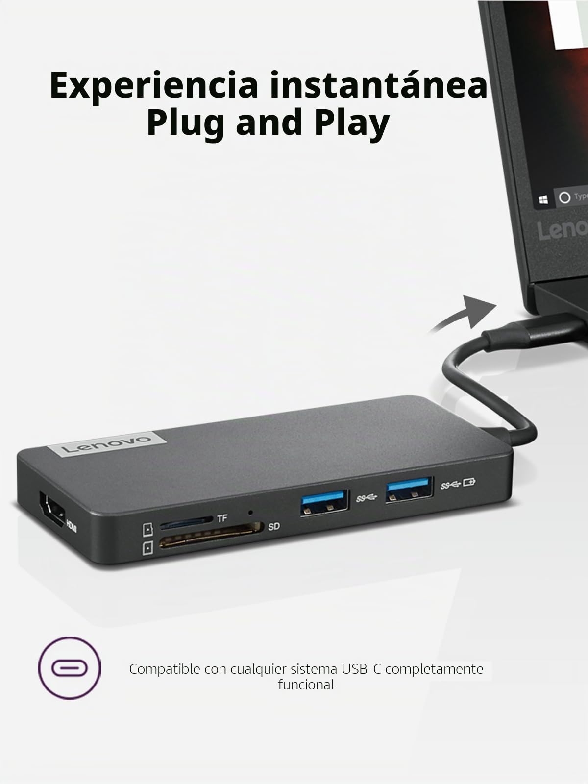 Lenovo USB-C 7-in-1 Hub