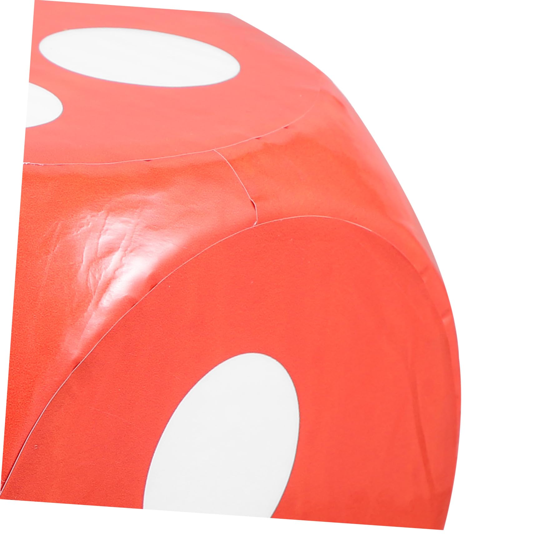 Beaupretty Dados de Espuma Grandes para Juego y Entretenimiento, Fáciles de Manipular, Material de Espuma Naranja, Adecuado para Decoración y Fiesta Ktv