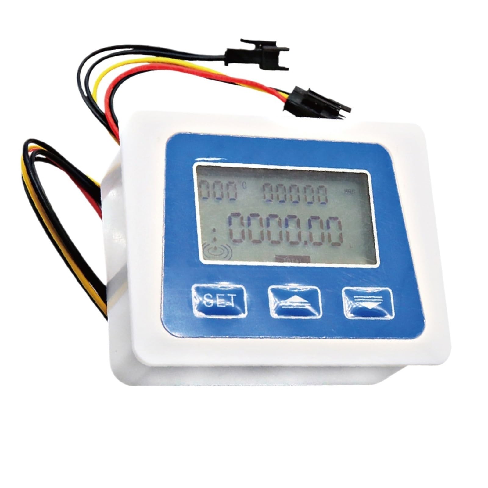 Débitmètre d'eau numérique 5V avec capteur de température et écran LCD