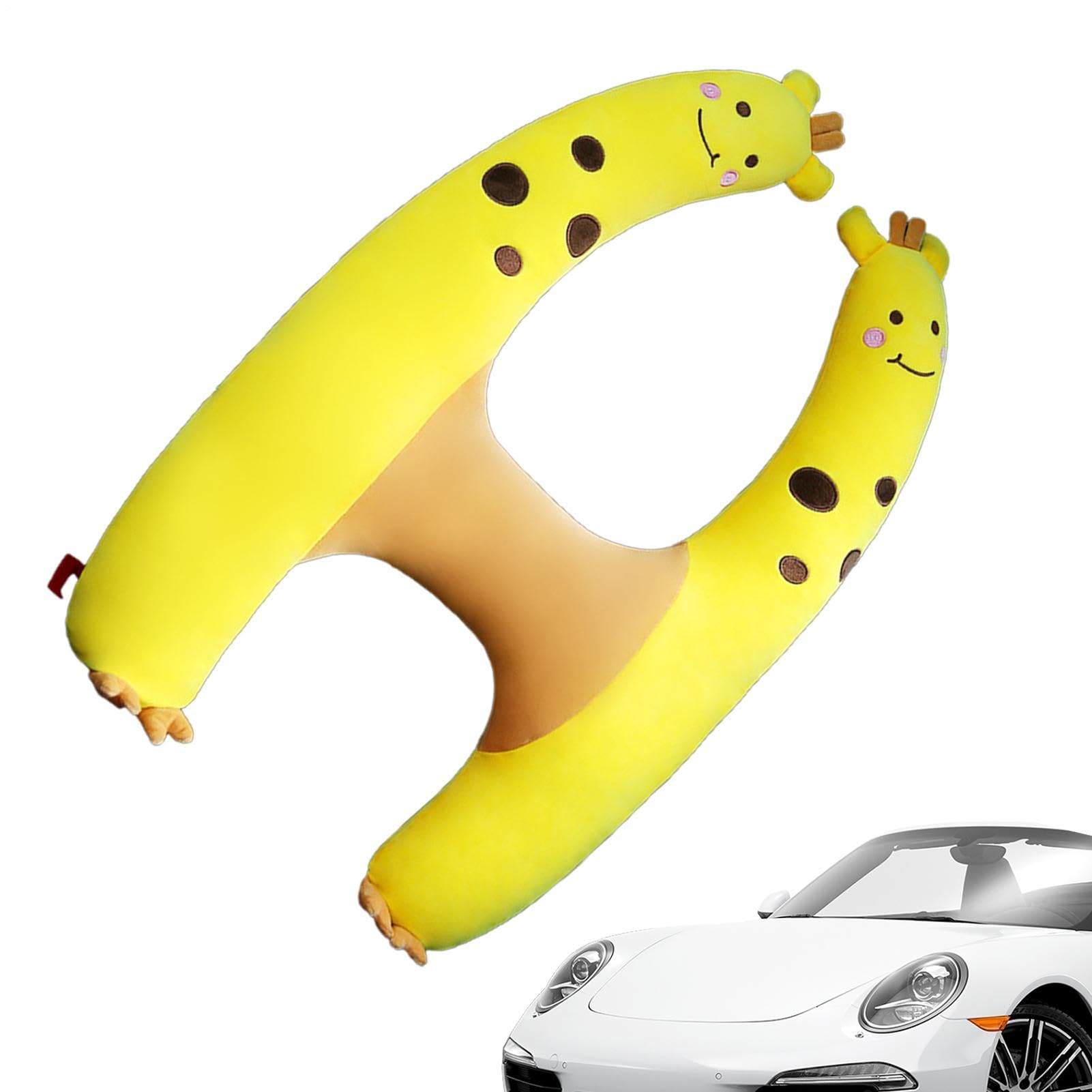 Coussins de cou Conception En Forme De H, Respirante, Douce Et Confortable | Support De Tête Et De Nuque Pour En Voiture Pour Assurer Le Confort Auto Des Lors Des Trajets