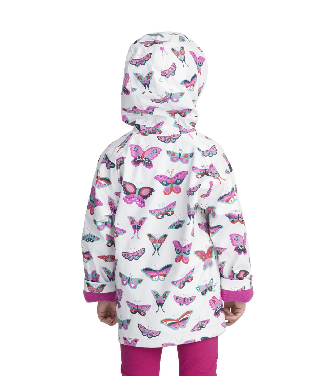 Hatley Girl's Printed Raincoat Raincoat - 3