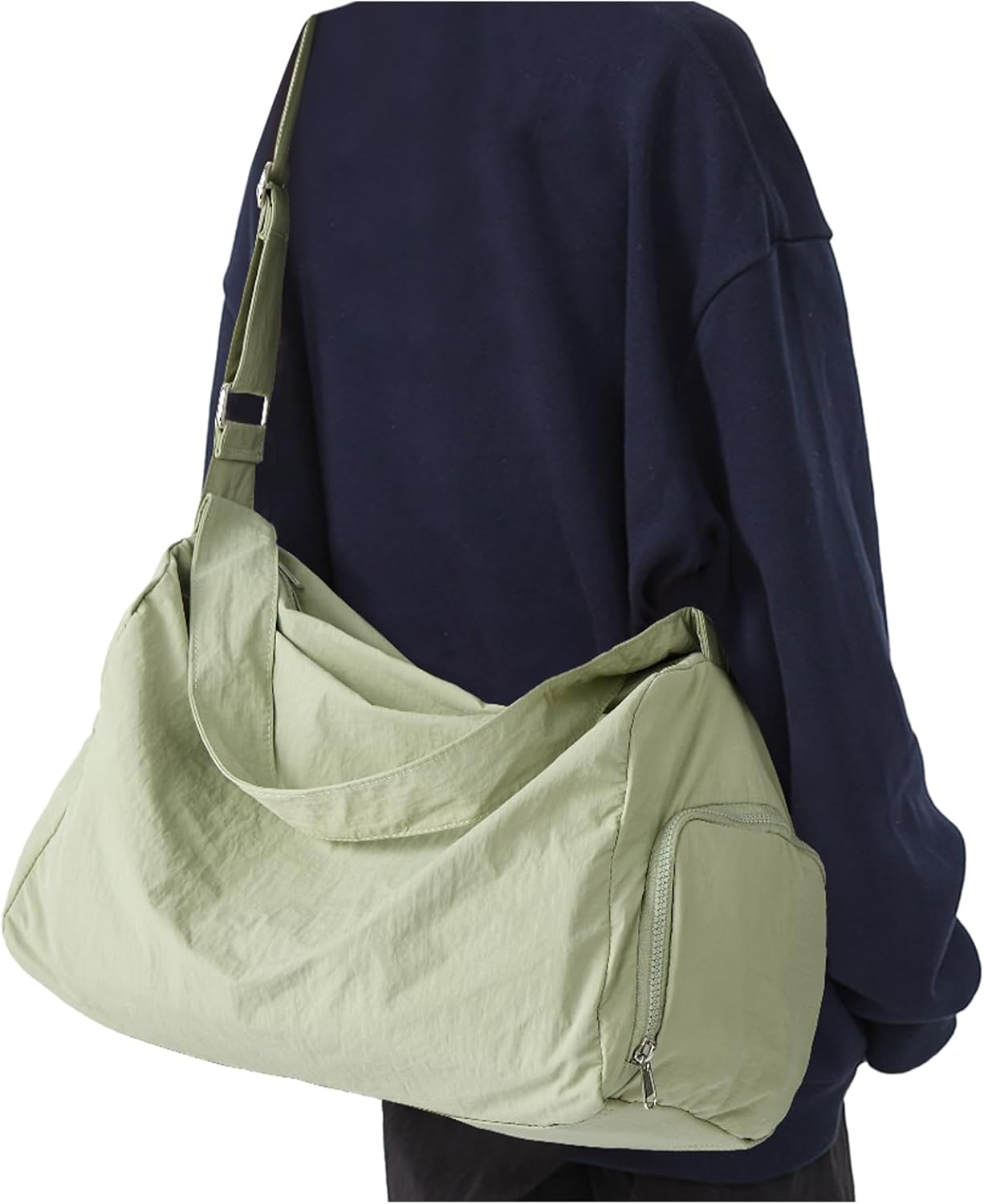 Small Gym Bag for Women Lightweight Carry on Gym Tote Bag, Workout Sport Duffle Bag with Shoe Compartment,Crossbody Shoulder Travel Bag for Swim, Yoge, Dance