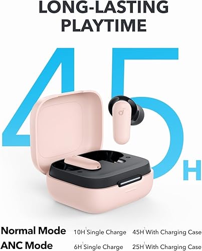 Miniatura 5 de Auriculares inalámbricos Soundcore P30i de Anker con cancelación de ruido, cancelación de ruido fuerte e inteligente, graves potentes, 45H de