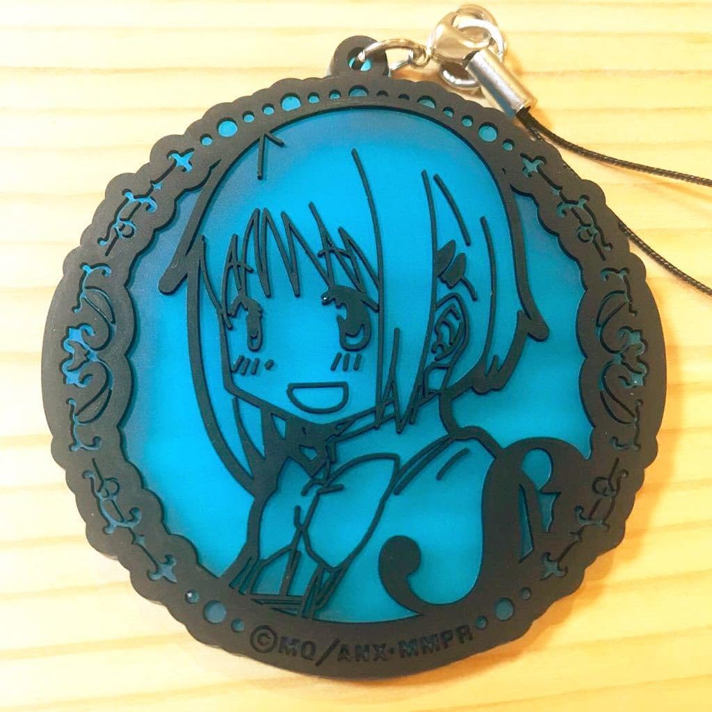まどマギ：『美樹さやか』ラバーストラップ，ラバスト ボタン目 まどマギ：『美樹さやか』ラバーストラップ，ラバスト ボタン目