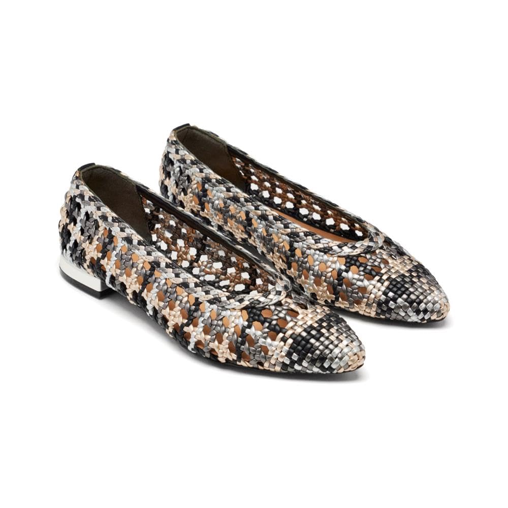 GIOSEPPO Westerly, Women's Mary Jane Flat Shoes, Black/White, 5 UK