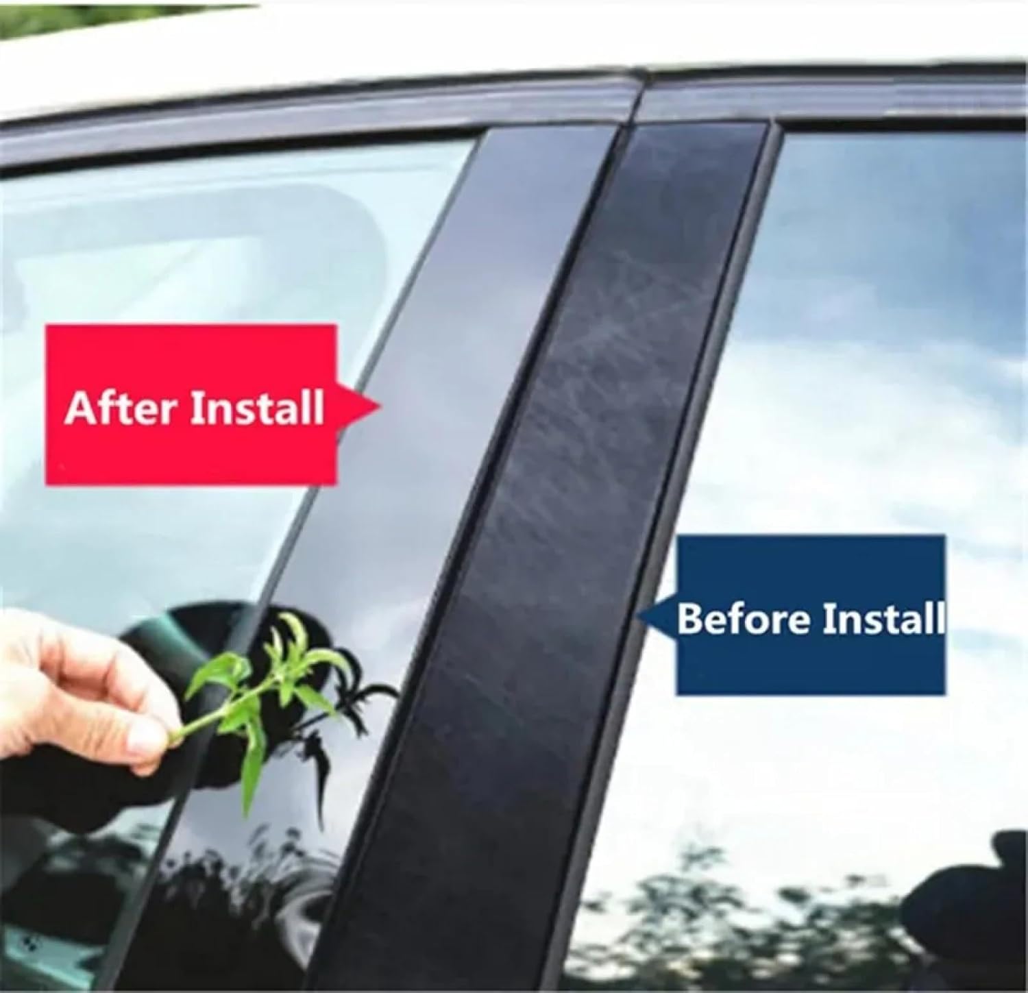 Car Window Pillar Trim for c&hevrolet Malibu 2022-2024 Car Door Window Column B C Pillar Post Cover Trim