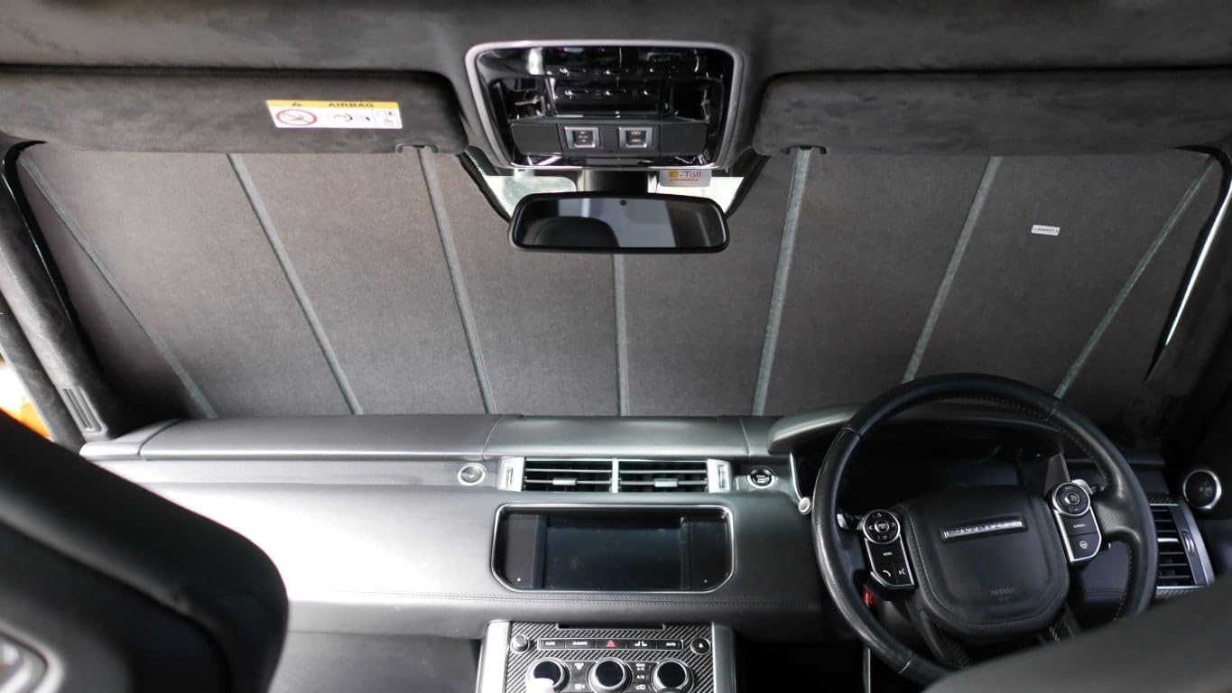 Snap Shades for Land Rover Range Rover Sport 2nd Generation Front Windscreen Sun Shade (L494; 2013-2022)