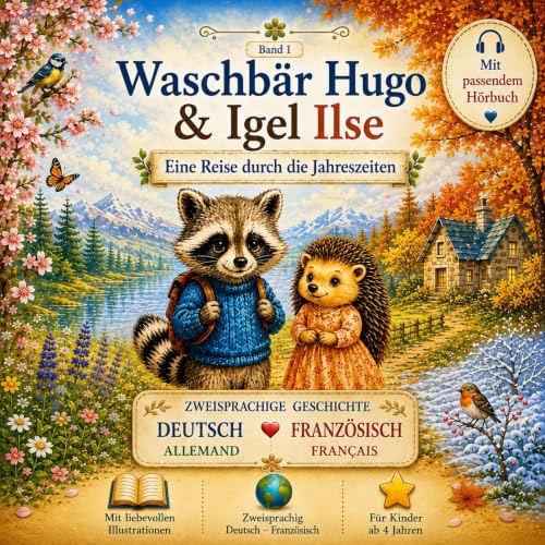 『Waschb&auml;r Hugo & Igel Ilse』のカバーアート