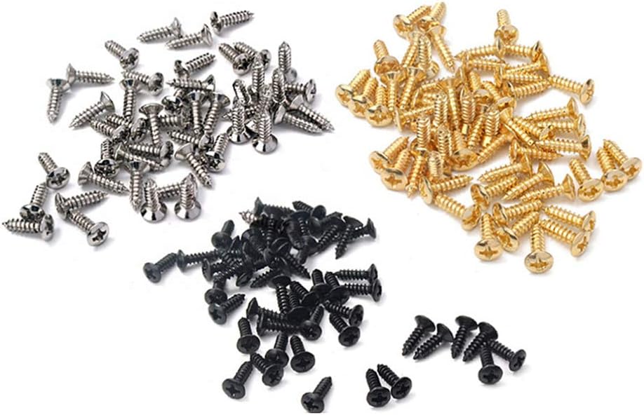 Viti Di Montaggio Per Pickup Chitarra Elettrica - Set Professionale In Oro Per Humbucker - 3mm - Foto 6