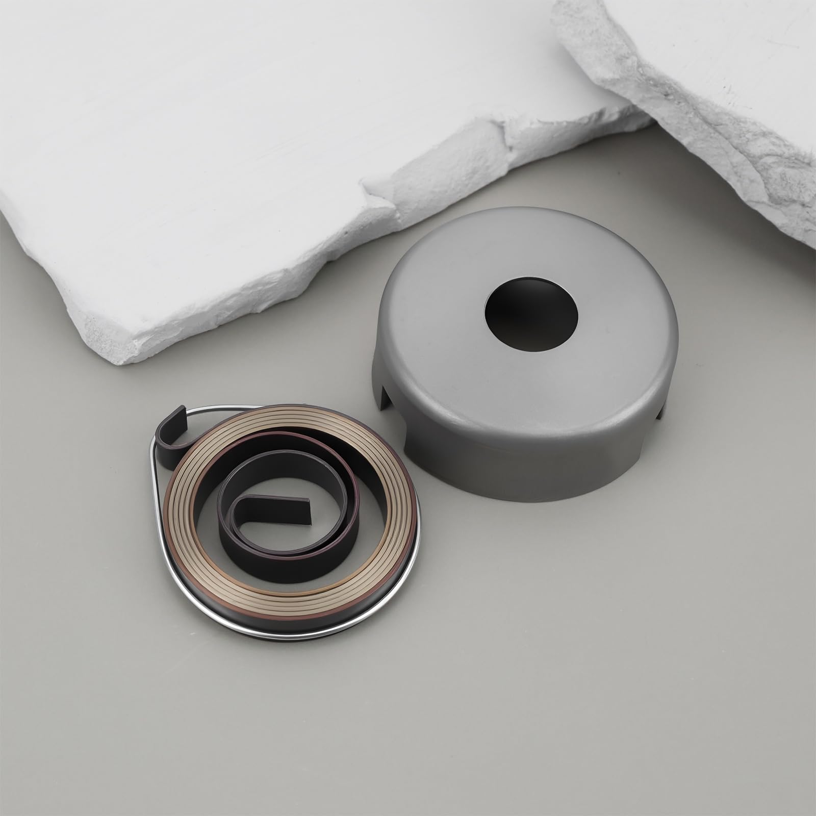 Molla Di Ritorno A Spirale Da 35 Mm Con Copertura Per Molle Adatta Alla Maggior Parte Dei Trapani A Colonna