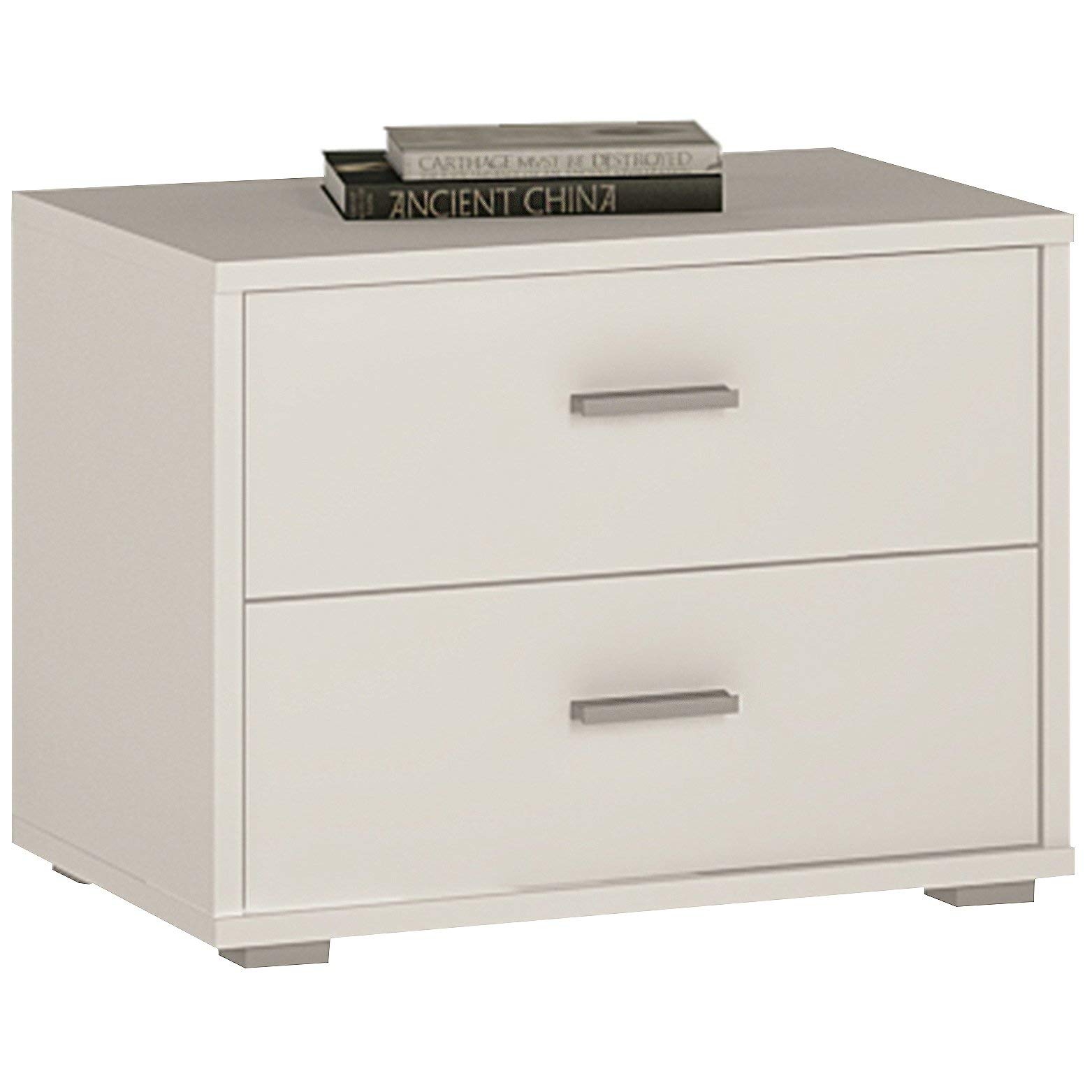 Home Source High Gloss 6 Drawer Chest of Drawers (3+3) Ottawa Caspian