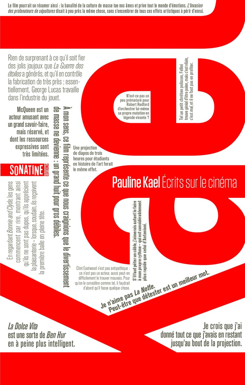 �crits sur le cin�ma Kael, Pauline; Marcel, Henri; Lenoir, Aur�lia; Aronson, Philippe; Pointeau, Fabrice and Sibony, Julie