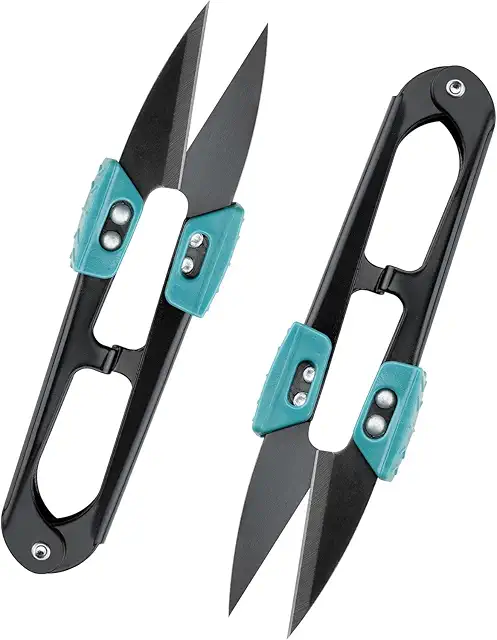 2 Pièces Ciseaux Coupe-Fil de Couture - Mini Ciseaux Précision pour Couper les Fils