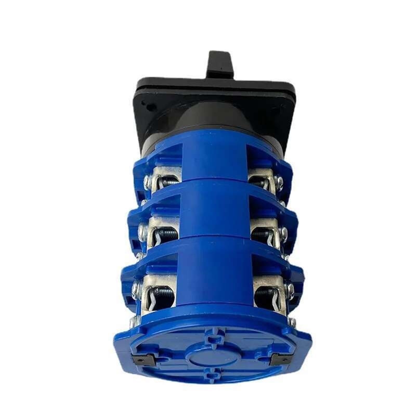 LW26-125A dwu/trzy pozycje obrotowa kłódka przełączająca srebrna kontrola mocy styku LW28 YMW26GS 1 szt. (4P 16Terminals-01GS)