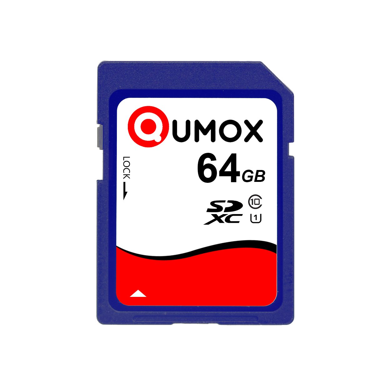 QUMOX 64GB 40 MB/s SD XC 64GB Classe 10 UHS-I Scheda di memoria digitale sicura