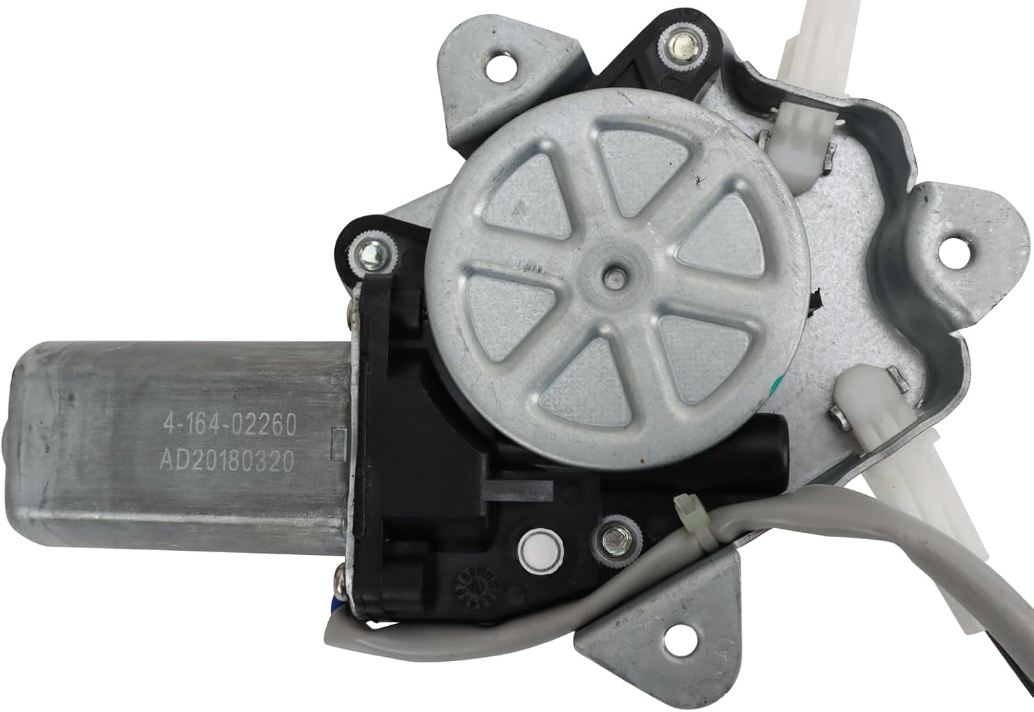 TRQ Rear Right Power Window Regulator & Motor Assembly Passenger Side Compatible with 1991-1998 Suzuki Sidekick