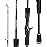 KastKing Crixus Fishing Rods, Casting Rod 6ft -Medium - Fast-2pcs