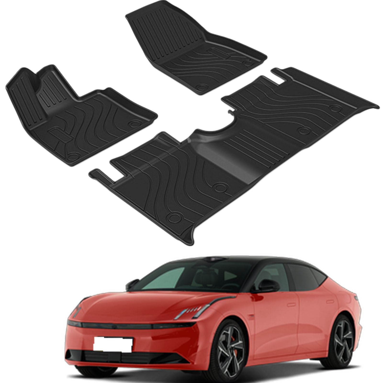 PAPEP Floor Mats for Lynk & Co Z10 (5-seater) 2024-2025 RHD